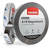 GAUDER Typ A + B Magnetband stark selbstklebend I Magnetstreifen | Magnetband...