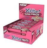 Weider Yippie! Fruits Protein Bar Eiweißriegel, Raspberry Vanilla, 12 Stück á...