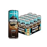 Body Attack Protein Coffee – Coffee Latte, 12 x 250ml - Protein Eiskaffee -...