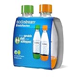 SodaStream PET-Flasche 0,5Liter Duopack aus bruchfestem kristallklarem PET und frei von...