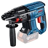 Bosch Professional 18V System Akku Bohrhammer GBH 18V-21 (max. Schlagenergie 2 J, inkl. 2x...