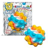 CRAZE Press N POP Ball Antistressball Sensorisches Anti Stress Ball Squeeze Fidget Toys 6...