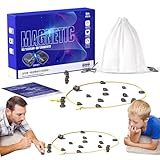 Magnetisches Schachspiel, Magnet Schach Magnetsteine spiel Tisch Magnet Schach Tischspiele...