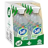 Biff Pro Nature Badreiniger, Sprühflasche, 8 x 750 ml, mit 99,9 Prozent...