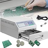 GKPLY 1500 W Reflow-Ofen, T962A Automatische Reflow-Lötmaschine 300 x 320 mm, tragbarer...