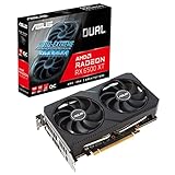 ASUS Dual AMD Radeon RX 6500 XT OC Edition Gaming Grafikkarte (AMD Radeon RX6500XT 4GB...