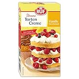 RUF Torten-Creme Vanille, luftig lockere Creme mit feiner Vanillenote für Torten und...