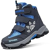 VITIKE Kinder Stiefel Trekkingstiefel Jungen Warmfutter Schneestiefel Mädchen...