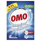 Omo Universal-Waschmittel Pulver, für strahlende Sauberkeit Intensive...