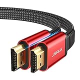 JSAUX 4K HDMI Kabel 3Meter [4K@60Hz,HDMI 2.0,18Gbps] 4K Flach HDMI 2.0 Kabel...