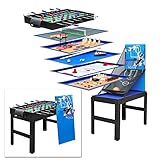 DEMA Multigame Spieltisch Spieletisch 14 in 1 Tischfußball Kicker Tischkicker...