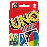 Mattel Games UNO Kartenspiel für die Famile, Perfekt als Kinderspiel,...