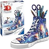 Ravensburger 3D Puzzle 11251 Sneaker Astronauten im Weltall - Praktischer...