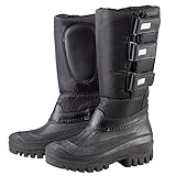 PFIFF Unisex Kinder Thermo-Stiefel, Schwarz, 34 EU