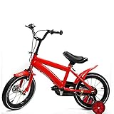 LENJKYYO 14 Zoll Kinderfahrrad mit Stützräder, Fahrrad für 3-6 Jahre...