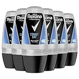 Rexona Men MotionSense Deo Roll-On Cobalt Dry Anti-Transpirant mit 48 Stunden Schutz gegen...