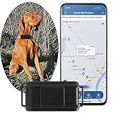 TKMARS GPS Tracker 4G für Hhunde, Echtzeit-Tracking Kostenlose APP/Plattform...