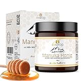 bedrop Manuka Honig mit MGO 400+ 140g XXL Glas - 100% Echter Premium Manukahonig...