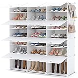 HOMIDEC Schuhregal, 7-stufiger Schuhschrank Schuhaufbewahrung für 42 Paar Schuhe und...