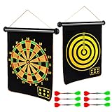 ARCELI Magnetisch Dartscheibe Klassische Dartboards 15inch+12 Sicheren Darts,...