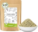 Fenchelsamen BIO süß ganz 1000g - 100% natürlicher Fencheltee lose - Gewürz...