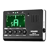Donner 3 in 1 Metronom Stimmgerät Gitarre Tuner Tongenerator mit LCD Display...