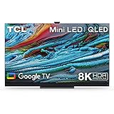 TCL 65X925 Mini LED Fernseher 65 Zoll 8K Ultra HD QLED Smart TV Powered by...