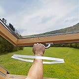BKSAI Magnetischer Reißverschluß für Fliegengitter Dachfenster Fenster-Zugang...