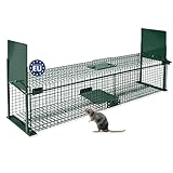 Moorland Safe 5007 extra große Lebendfalle 100x25x25 cm als Marderfallen lebend...