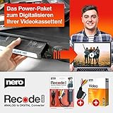 Nero VHS zu USB Video Grabber Recode Stick inkl. Videobearbeitungssoftware | Videoschnitt...