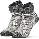 Piarini ABS Stoppersocken Wollsocken Wintersocken Norwegersocken Innenfrottee...