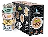 GranataPet Suppenkasper Multipack, Snacks für Katzen, Suppen gegen den kleinen Hunger,...