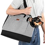 pecute Hundetasche für Kleine Hunde 5kg, Hundetragetasche Höhenverstellbar,...