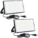 CREATESTAR LED Strahler 150W 2er, LED Strahler Außen, Superhell 15000LM Außenstrahler,...