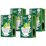 4er Pack CUPPER Bio Fairtrade Grüner Tee Limette Ingwer, 4x20 ungebleichte Teebeutel,...