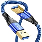 XGMATT USB 3.0 Kabel 1M,5Gbps High Speed Transfer USB Typ A Stecker auf Stecker Kabel,USB...