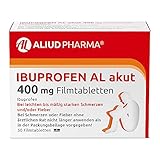 ALIUD PHARMA Ibuprofen AL akut 400 mg 50 Filmtabletten: Bei leichten bis mäßig...