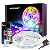 LED Strip 30m,Bluetooth LED Streifen,RGB Farbwechsel LED Lichterkette 30M mit Steuerbar...