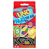 Mattel Games UNO H2O To Go, Uno Kartenspiel für die Familie, Uno wasserfest und...