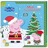 Peppa Pig Mein Adventskalender. 24 Pappe-Büchlein mit Aufhängern in Kalender-Box: Mit...