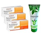 Paracetamol-ratiopharm 500 mg Tabletten 3x20 Stück inclusive einer Handcreme von vitend -...