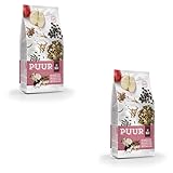 Witte Molen PUUR Zwerghamster & Freunde | Doppelpack | 2 x 400 g | Futter für Mäuse und...