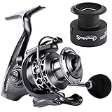 sougayilang Angelrolle 13 + 1BB Leichtes Ultra Glatte Aluminium Spinning Fishing Reel mit...