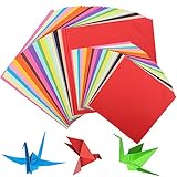 Yoosso 200 Blatt Origami Papier, 20 x 20cm &15 x 15cm Bastelpapier Buntes Papier...