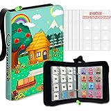 Sammelkarten Album für Animal Crossing Mini Karten, Scrapbook Album, 204 Taschen ACNH NFC...