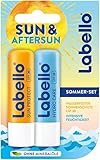 Labello Sun & Aftersun Lippenpflegeset (2 x 5,5 ml), Set aus Labello Sun Protect und...