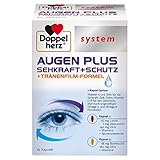 Doppelherz system AUGEN PLUS SEHKRAFT + SCHUTZ – Mit Vitamin A und der Omega-3...