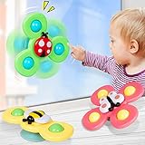 Winstico Saugnapf Spielzeug Baby, 3 Stück Fidget Toys Sensorik Lustige Insektenmuster...