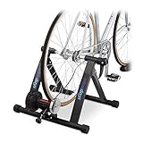 Relaxdays Rollentrainer Fahrrad, Radtrainer für 26-28 Zoll Reifen, bis 150 kg,...