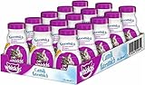 Whiskas Katzenmilch für Kätzchen ab 6 Wochen, 15 Flaschen, 15x200ml – Leckerer Snack...